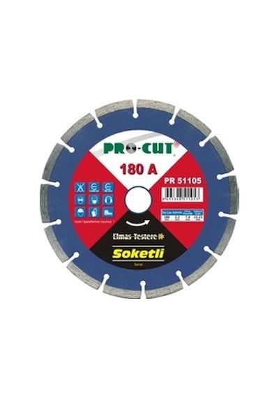 Procut Pr54101 115mm Soketli Kesim Bıçağı