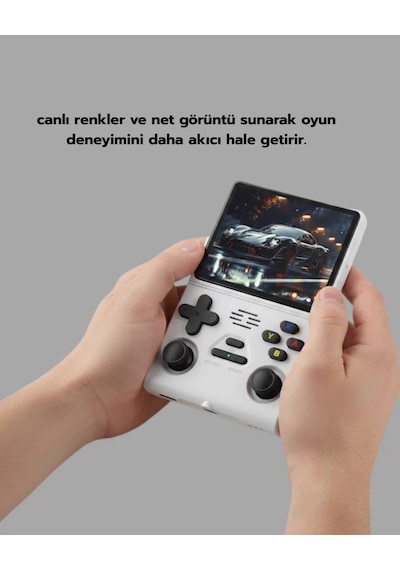 Hepsi Geniş Ekranlı Taşınabilir Retro Oyun Konsolu Yeni Nesil Najmaddin