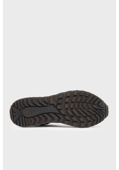 Emporio Armani Logolu Sneaker Ayakkabı Erkek Ayakkabı Em003738 Af19532 M6494 Kahve-lacivert Emporio Armani Logolu Sneaker Ayakkabı Erkek Ayakkabı Em003738 Af19532 M6494 Kahve-lacivert