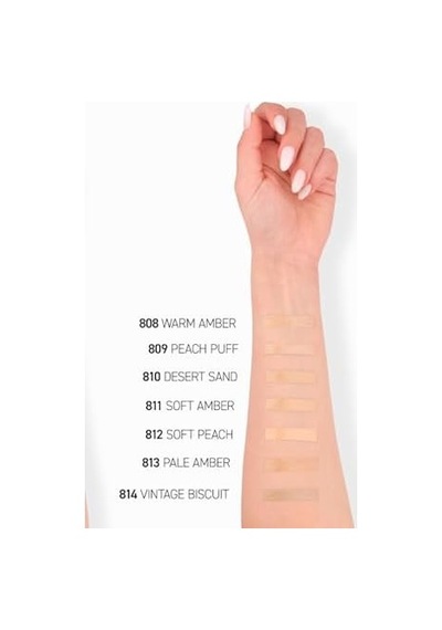 Kırışıklık Karşıtı Nemlendirici Spf30 Parlak Bitişli Fondöten Care Enhancer 810 Desert Sand