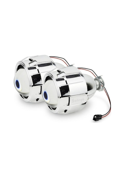 Bi Xenon Far Merceği Bixenon Mercek Profesyonel Seri Bi-xenon 2 Adet