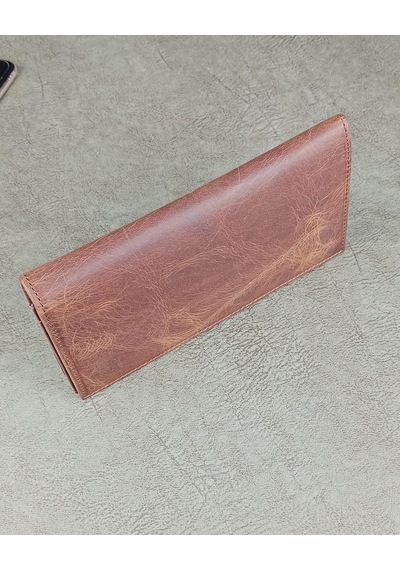 Xmlbayiciniz Hakiki Deri Telefon Bölmeli Kadın Erkek Cüzdan G2 Taba Çok Renkli