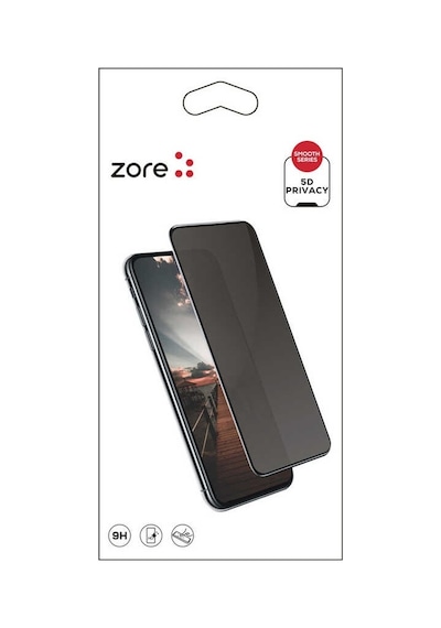 Realme 5i Uyumlu Zore New 5d Privacy Temperli Ekran Koruyucu