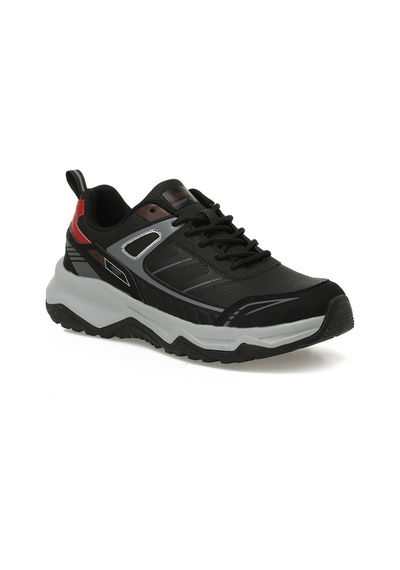 Kinetix Charged Pu Siyah Unisex Outdoor Siyah-kırmızı