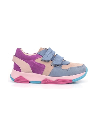 Ortopedikal 3880 Rakerplus Hakiki Deri Mavi Pudra Çocuk Sneakers Spor Ayakkabı Cırtlı Mavi Pudra