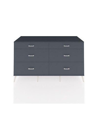 Kronos Konsol 6 Çekmeceli 176x59x99 Antrasit-antrasit Antrasit-antrasit