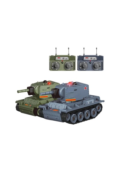 1/64 Şarjlı Mini Tank 9 Kanallı Uzaktan Kumandalı Yeşil