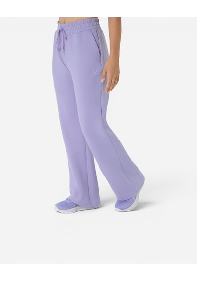 Asics Nagıno Refıned Texture Sweat Flare Pant Kadın Mor Eşofman Altı 2032d371-500