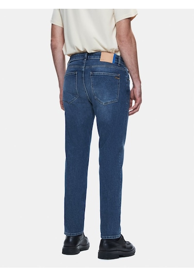 LTB Mateo Orta Bel Dar Paça Mid Indigo Jean Pantolon İndigo