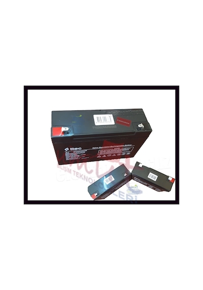 Pilsan 6 Volt 12 Ah Amper Oyuncak Araç Oto Araba Traktör Akü Pil (547307866)