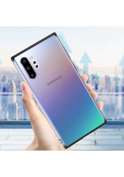 Galaxy Note 10 Plus Kılıf Zore Nili Kapak Kırmızı