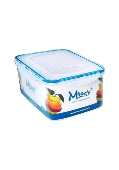 Moon Star Hava Sızdırmaz Contalı 4kilitli Saklama Kabı 5litre Ml-172 Diğer