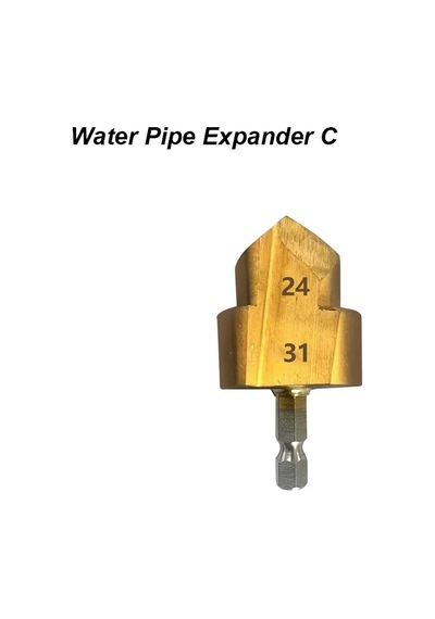 Ppr Kaldırma Matkap Ucu Adım Soket Su Pvc Boru Genişletici Konnektör Tamir Ppr Lift Drill Bit C