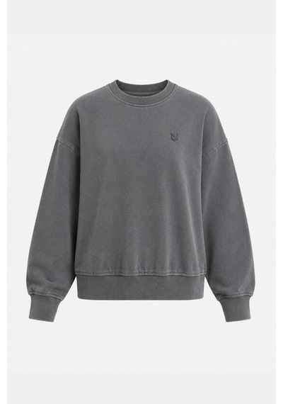 Hummel Dellax Sweatshirt 922548-2001 Siyah Kadın Sweatshirt