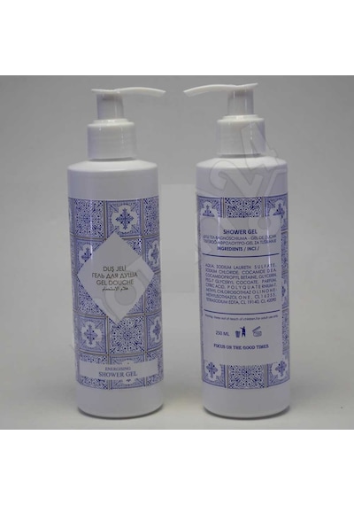 Dekoratif Boş Pompalı Doldurulabilir Plastik Pet Boş Şişe Duş Şişesi 250 Ml Kokusuz