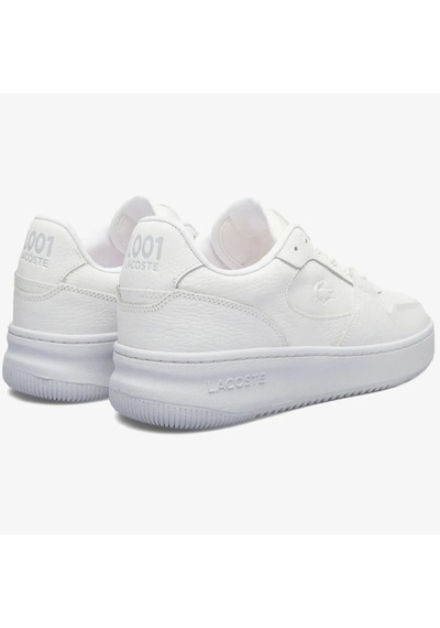 Lacoste L001 Leather Mens Sneaker Hakiki Deri Erkek Günlük Spor Ayakkabı Beyaz