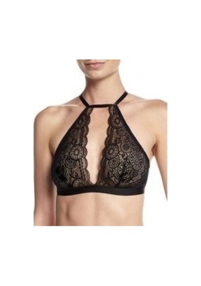 Deep Secret Siyah Full Dantel Sırtı Şerit Detaylı Bralet Ds200501br 001