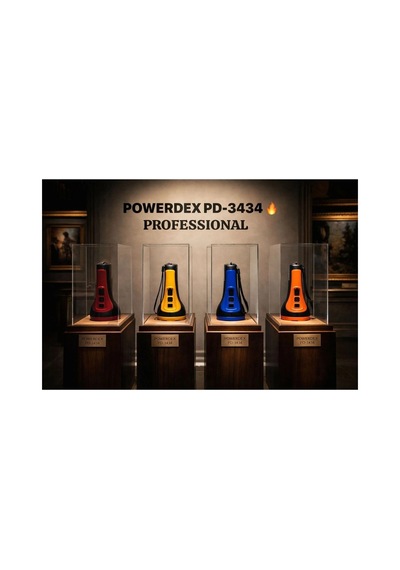 Powerdex 10w Ledli Kambur El Feneri Typ-c Şarjlı 2 Kademe + Flaşör