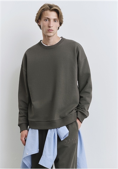 Mavi - Mv91 Sırt Baskılı Yeşil Sweatshirt 0s10405-71542 Yeşil