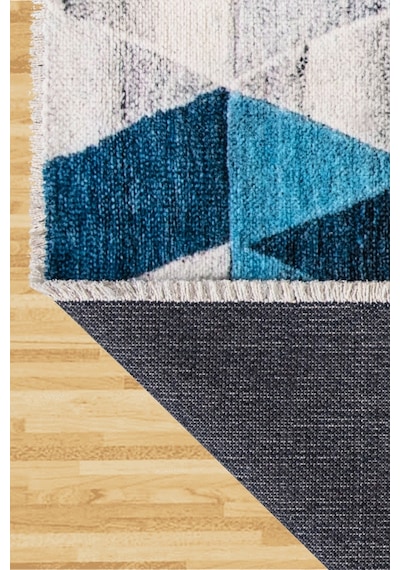 Kilimista Efes 2302 Kolay Temizlenen Dekoratif Yıkanılabilir Balkon Salon Halısı Mutfak Halısı Kilim Yolluk Çok Renkli