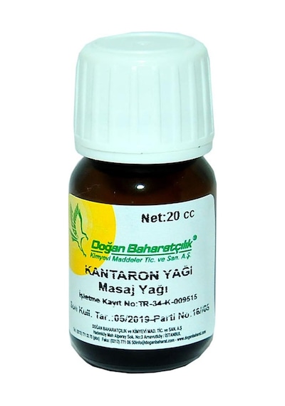 Doğan Baharatçılık Kantaron Yağı 20 ML Doğal Saf Masaj Yağı Sarı