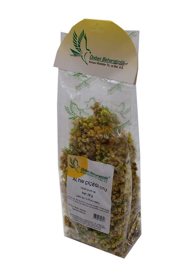 Altın Otu Çiçeği Ölmez Çiçek Doğal 25 Gr Paket