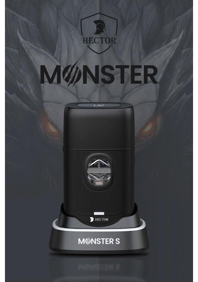 Hector Monster S 8000 Rpm Type-c Tıraş Makinesi Siyah