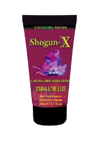 Shogun-x Extra Cream Erkekliği Geci.ktirici Ser.tleştirici Büy.ütücü Krem 50ml