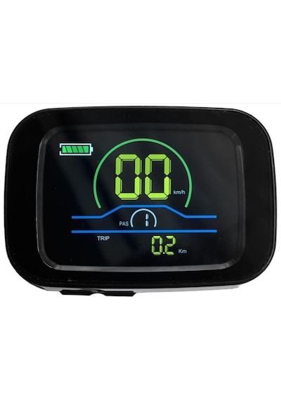 Ola Efb3 ve VoniQ Eco Elektrikli Bisiklete Uyumlu Lcd Ekran Siyah