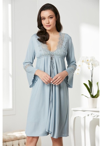 Pierre Cardin 5325 Kadın Penye Dantelli 6'lı Çeyizliktakım-mist Mist