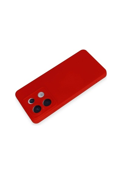 Gld-spt- Newface Xiaomi Redmi Note 13 Pro 5g Kılıf Nano İçi Kadife Silikon - Kırmızı