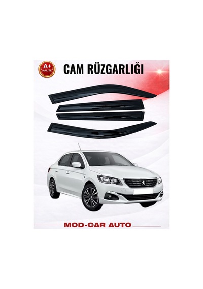 Ford Fiesta 2002-2008 Araca Özel Premıum Cam Rüzgarlığı A+ Pianoblack