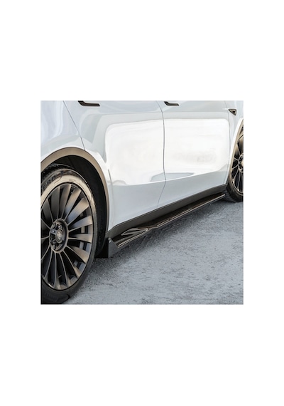 Tesla Model Y 2020-2025 Yan Marşpiyel Piano Black Marşpiyel Eki Seti