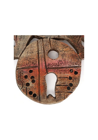Mistik Çağ Atı Seramik Duvar Heykeli