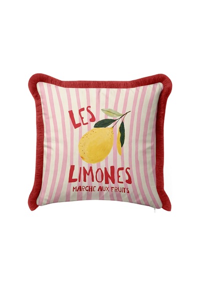 Limon Çizgili Akdeniz Saçaklı Yastık Kılıfı - Meyve Retro Pembe Sarı Kırmızı Püsküllü Kırlent Kılıfı Serin Düş Opal Limon Çizgili Akdeniz Saçaklı Yastık Kılıfı - Meyve Retro Pembe Sarı Kırmızı Püsküllü Kırlent Kılıfı Serin Düş Opal