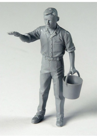Ak 35016 1/35 Ölçek, 6 Adet Çocuk Figürleri, Plastik Figür Kiti-56251