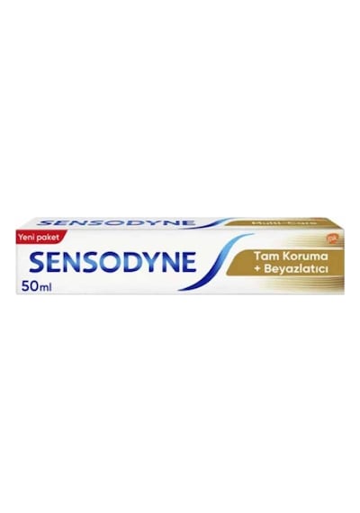 4 Adet Sensodyne Diş Macunu Tam Koruma&beyazlatıcı 50 Ml