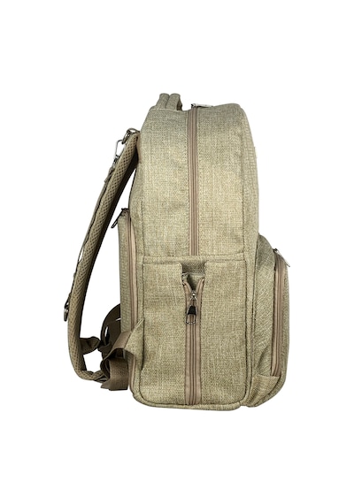 Duo Backpack For Mothers Anne Bebek Bakım Sırt Çantası Bej