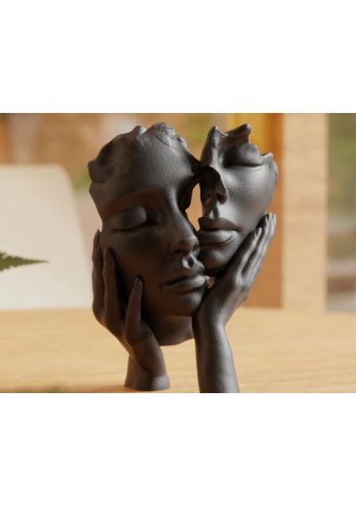 Ikili Ruh Modern Sanat Figürü 3d Baskı Dekor -