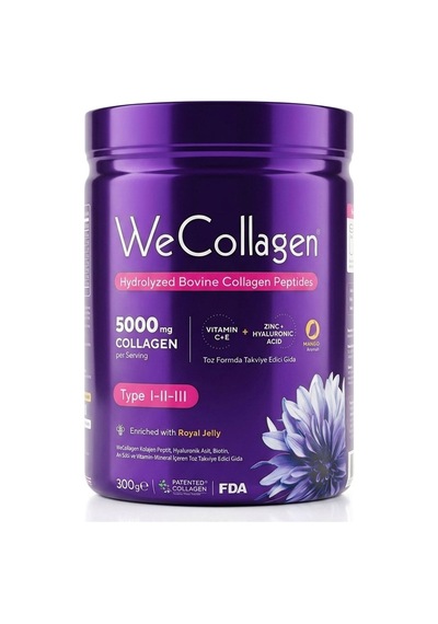 Wecollagen Tip 1-2-3 Toz Kolajen 300 G