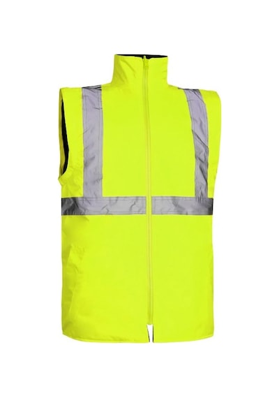 Reflektörlü 5+1 Farklı Kullanımlı Oxford 300d Parka Sarı Sarı