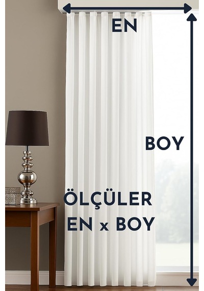 Fabric Design Saten Beyaz Güneşlik Yüksek Kaliteli 150 X 260 Diğer