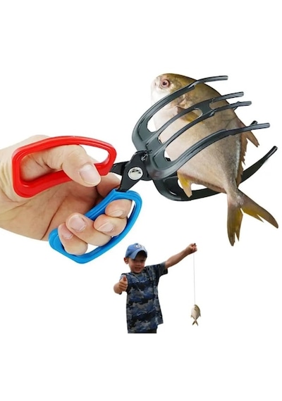 3 Pençeli 11 Cm Balık Sabitleyici Maşa 5224 Diğer