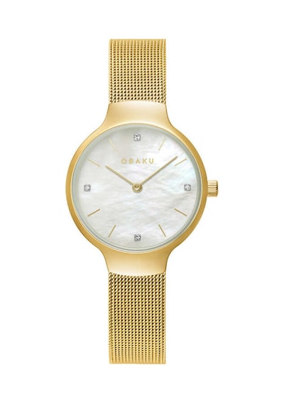 Obaku Denmark V241lxgwmg Kadın Kol Saati Altın