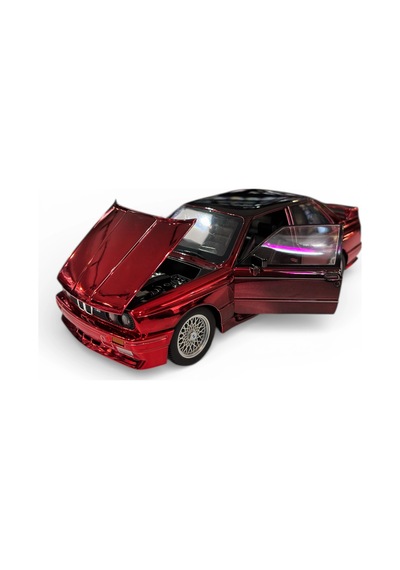 Hobbiez World 1/24 Bmw E30 M3 - Metallic Red/black