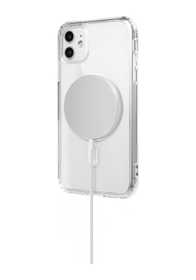 Apple Uyumlu iPhone 11 Kilif Magsafe Destekli Seffaf Silikon Kapak 558843870