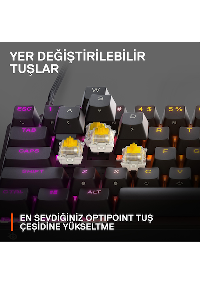 Steelseries Apex 9 Mini Kablolu Mekanik Klavye İngilizce Us