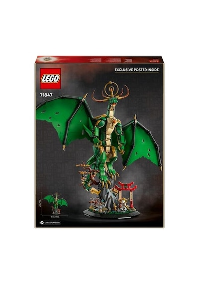 Lego Usta Wu Minifigürü İçeren Nınjago Muhafız Ejderha Seti - 14 Yaş Ve Üstü