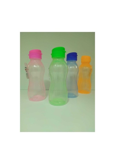 Medyen Şeffaf Kapaklı Matara 630 Ml Çok Renkli