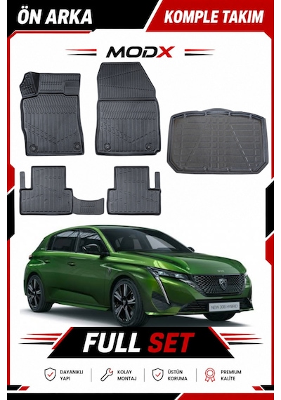 Volkswagen Taigo 2024 Model 5d Havuzlu Paspas + 3d Üst Bagaj Havuzu Premıum A+